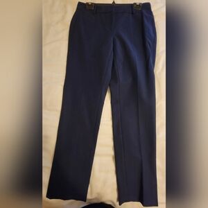 White House Black Market Navy Slim Ankle Pants NWT Size 4